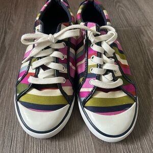 Coach Striped Sneakers